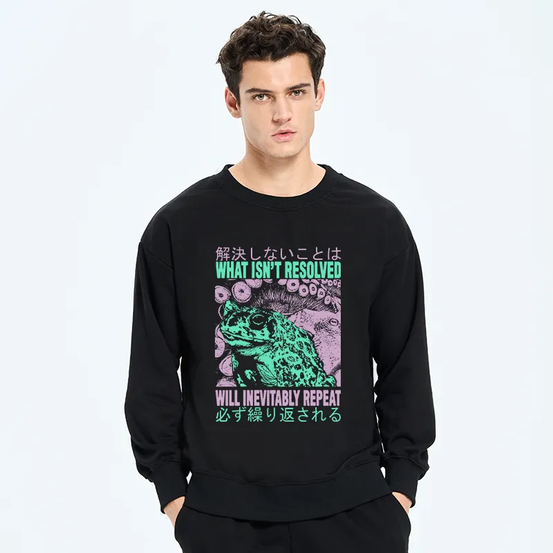 Tokyo-Tiger What Ist Resolved Forg Sweatshirt