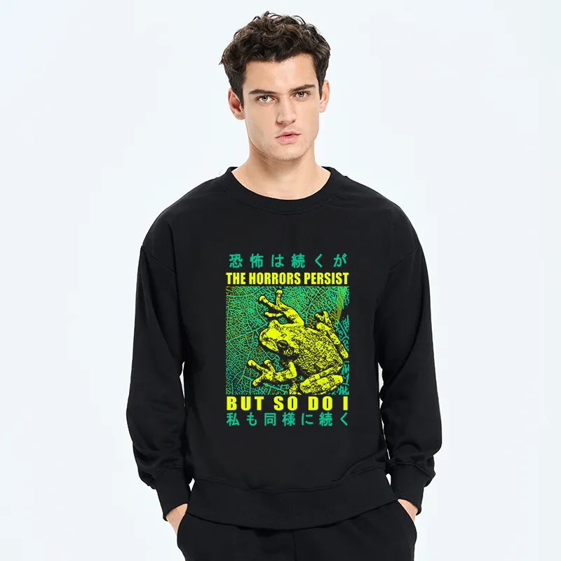 Tokyo-Tiger The Horrors Persist Forg Sweatshirt