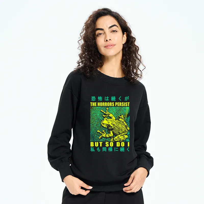 Tokyo-Tiger The Horrors Persist Forg Sweatshirt