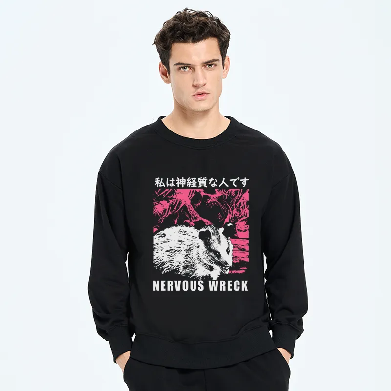 Tokyo-Tiger Nervous Wreck Sweatshirt