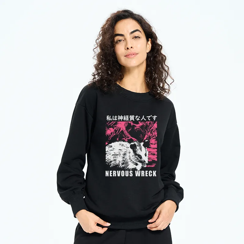 Tokyo-Tiger Nervous Wreck Sweatshirt