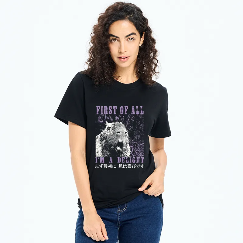 Tokyo-Tiger First Of All I'm A Delight Classic T-Shirt