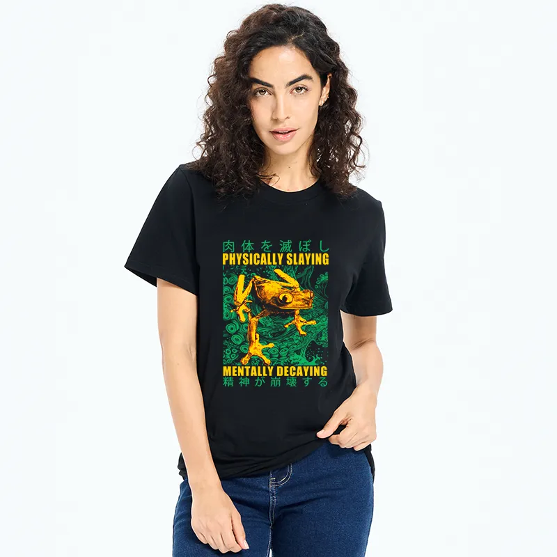 Tokyo-Tiger Physically Slaying Mentally Decaying Classic T-Shirt