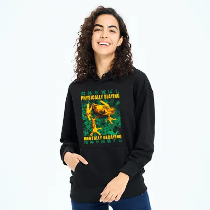 Tokyo-Tiger Physically Slaying Mentally Decaying Classic Hoodie