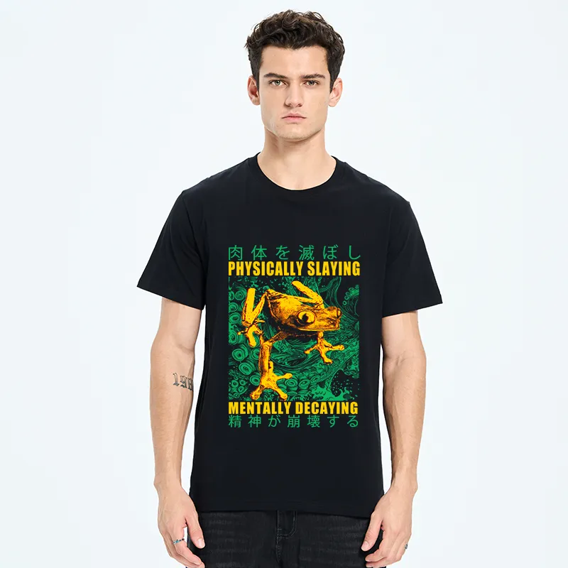 Tokyo-Tiger Physically Slaying Mentally Decaying Classic T-Shirt