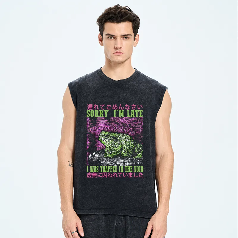 Tokyo-Tiger Frogs Trapped In The Void Washed Tank