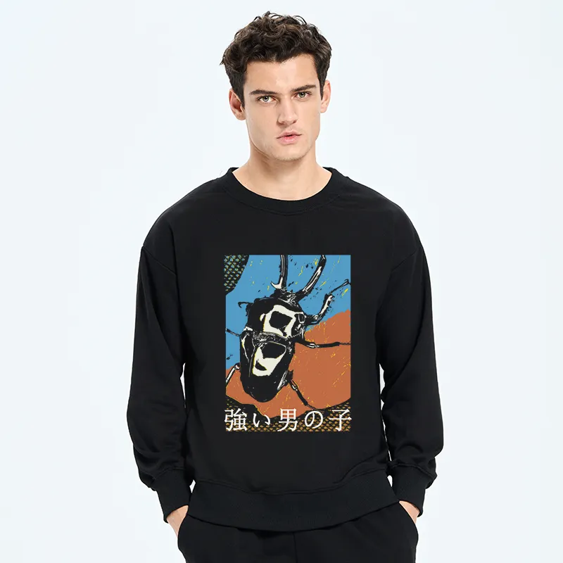 Tokyo-Tiger Strong Beetle Japanese Sweatshirt