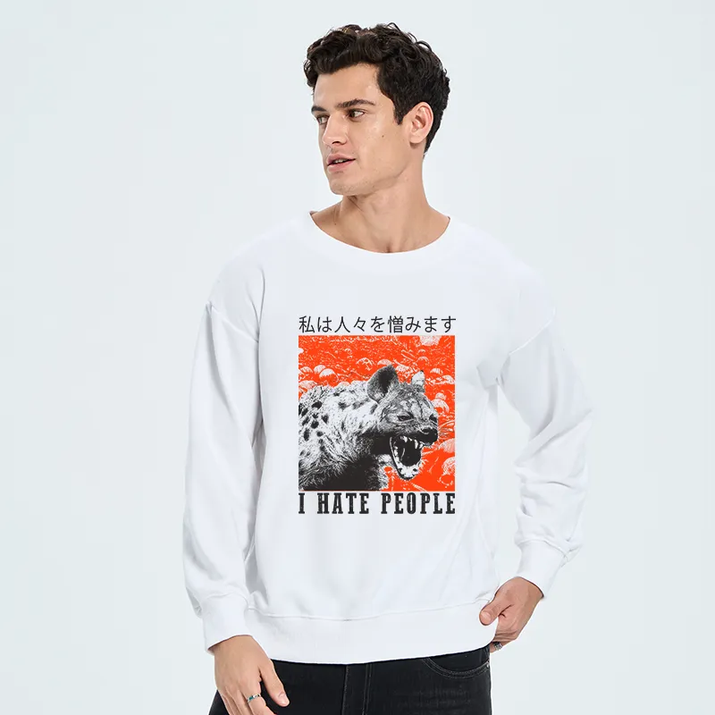Tokyo-Tiger A Hyena That Hates Humans Sweatshirt