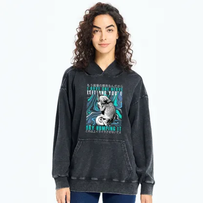 Tokyo-Tiger I Have One Nerve Chameleon Washed Hoodie