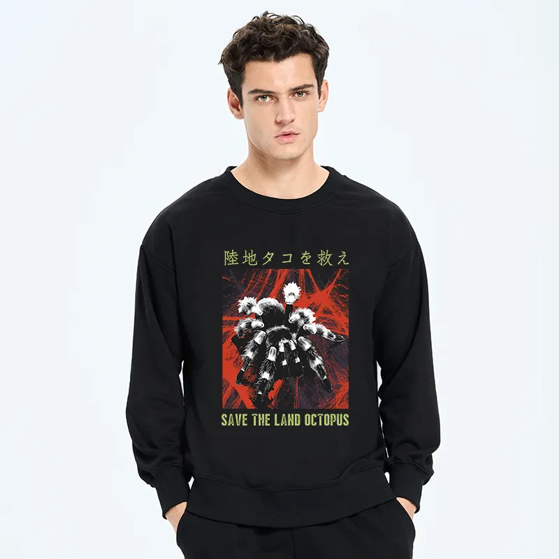Tokyo-Tiger Real Scary Spiders Sweatshirt