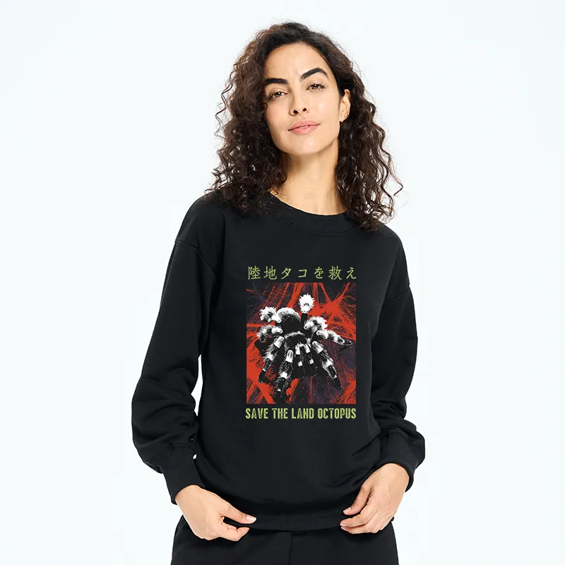 Tokyo-Tiger Real Scary Spiders Sweatshirt
