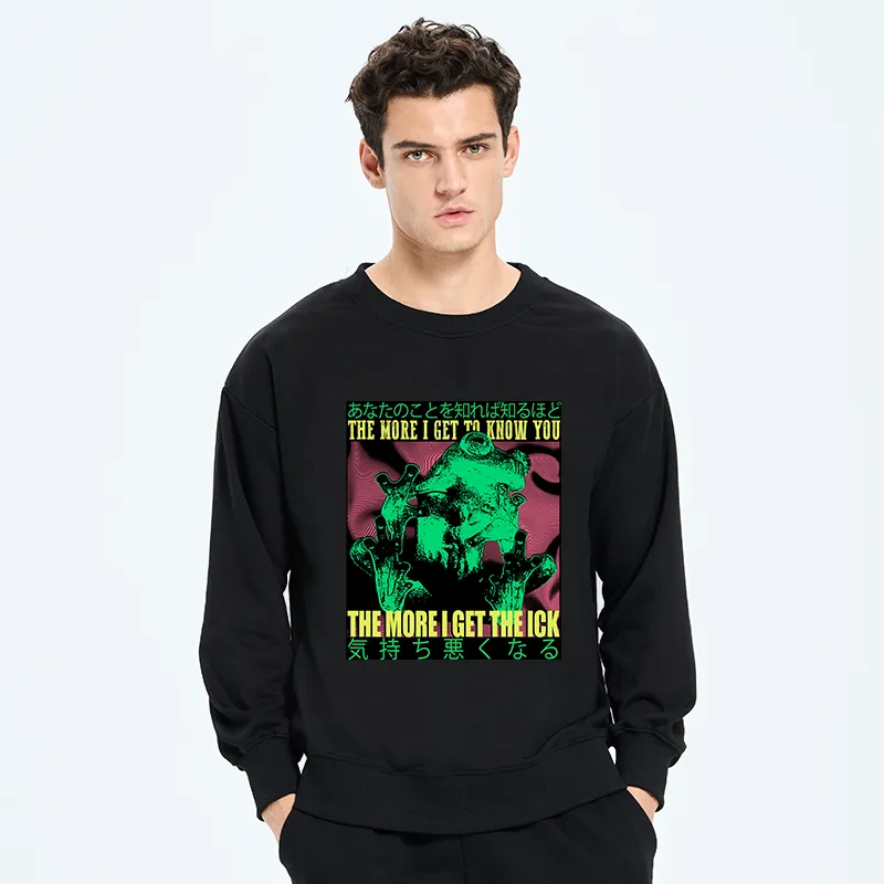 Tokyo-Tiger Scary Frog Japanese Sweatshirt