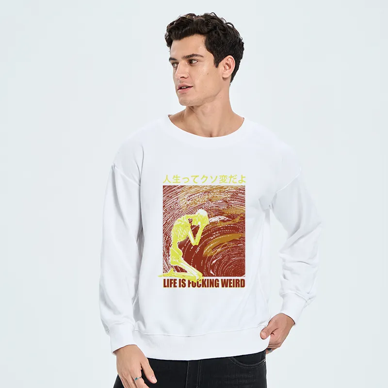 Tokyo-Tiger Skeleton Life is Fu Sweatshirt