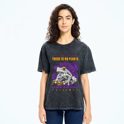 Tokyo-Tiger Thers Is No Plan B Frog Washed T-Shirt