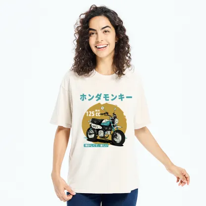 Tokyo-Tiger Honda Motorcycle Japanese Washed T-Shirt