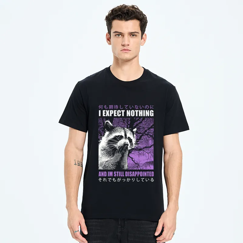 Tokyo-Tiger Disappointed Raccoon Japanese Classic T-Shirt