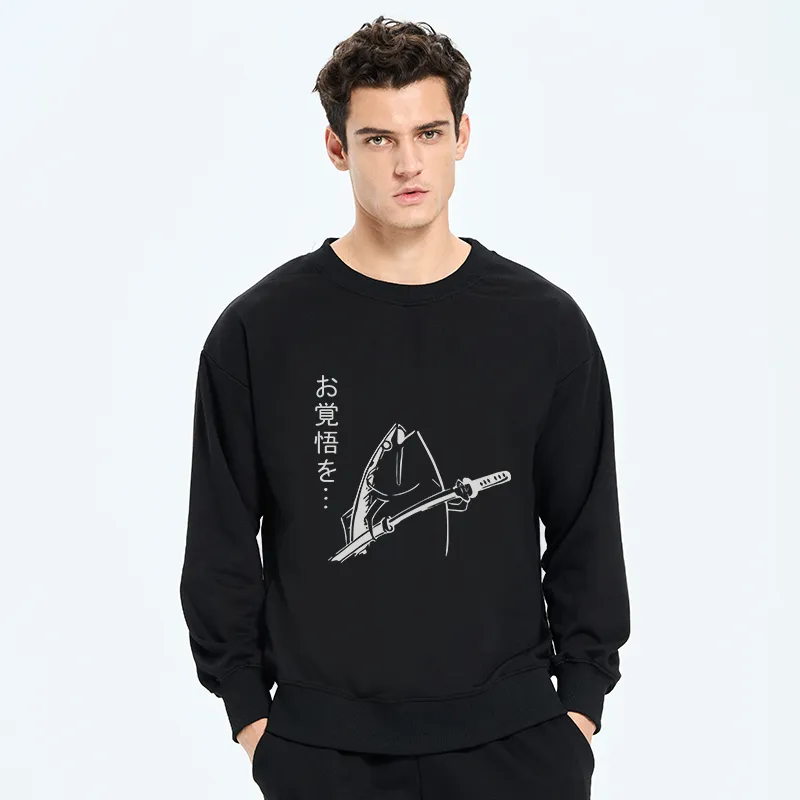 Tokyo-Tiger The Fish With The Knife Japanese Sweatshirt