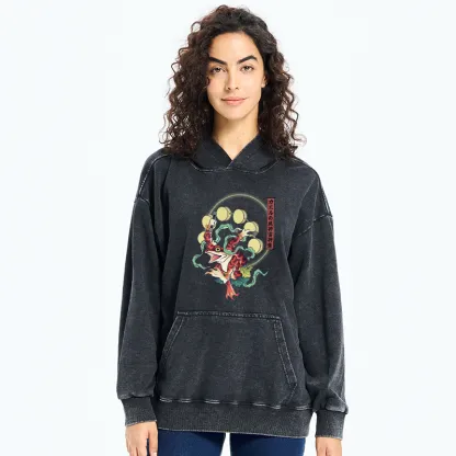 Tokyo-Tiger Frog Monster Japanese Washed Hoodie