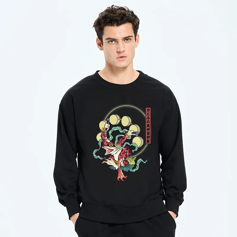 Tokyo-Tiger Frog Monster Japanese Sweatshirt