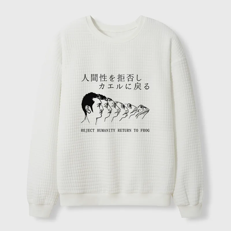Tokyo-Tiger Return To Frog Waffle Sweatshirt