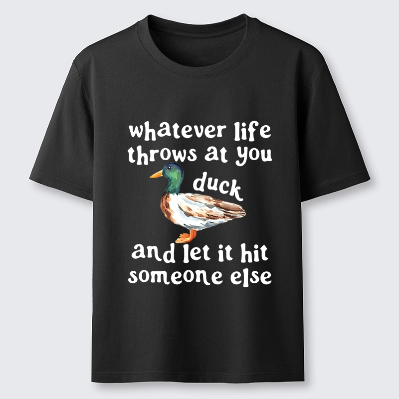 Tokyo-Tiger Funny Duck Life Trouble Meme Classic T-Shirt