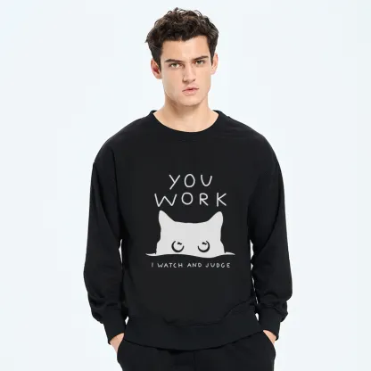 Tokyo-Tiger A Cat That Spies Sweatshirt