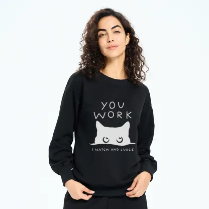 Tokyo-Tiger A Cat That Spies Sweatshirt