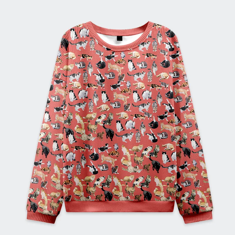 Tokyo-Tiger Cats Collection Christmas Ugly Sweatshirt