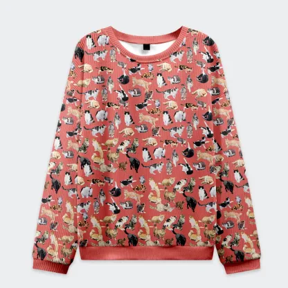 Tokyo-Tiger Cats Collection Christmas Ugly Sweatshirt