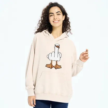 Tokyo-Tiger Funny Duck You Washed Hoodie