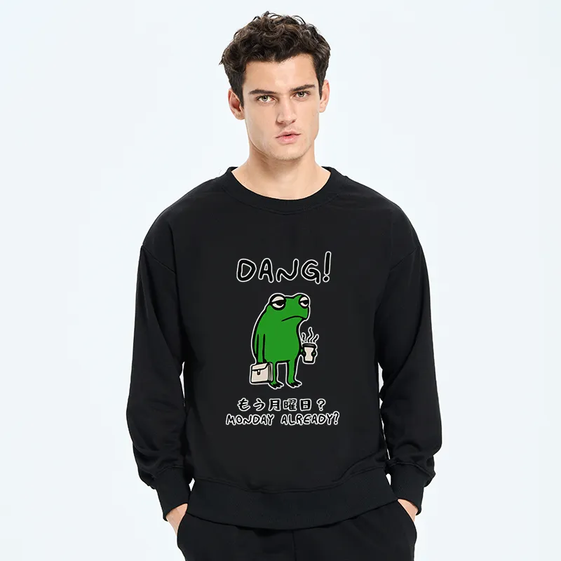 Tokyo-Tiger Is It Already Monday Sweatshirt