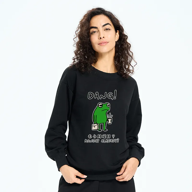 Tokyo-Tiger Is It Already Monday Sweatshirt