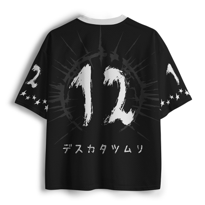 Tokyo-Tiger Death Snail Manga Mesh Jersey