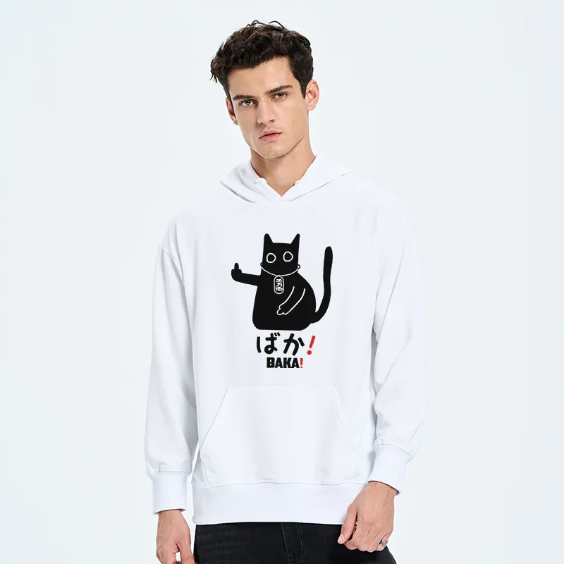 Tokyo-Tiger Japanese Baka Cat Classic Hoodie