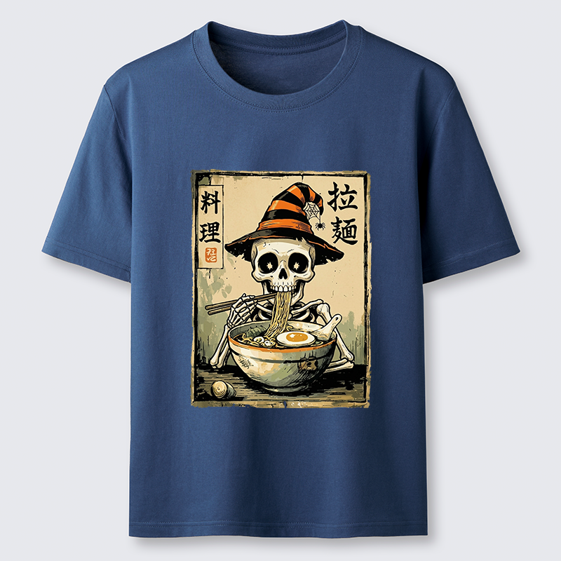 Tokyo-Tiger Funny Skull Ramen Classic T-Shirt