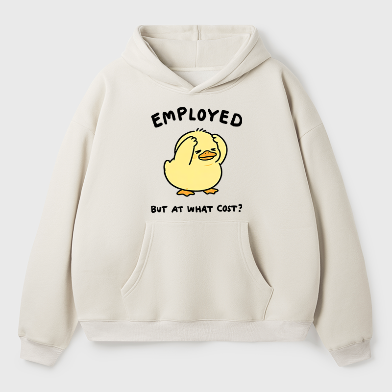 Tokyo‑Tiger Funny Work Duck Adult Fleece Hoodie
