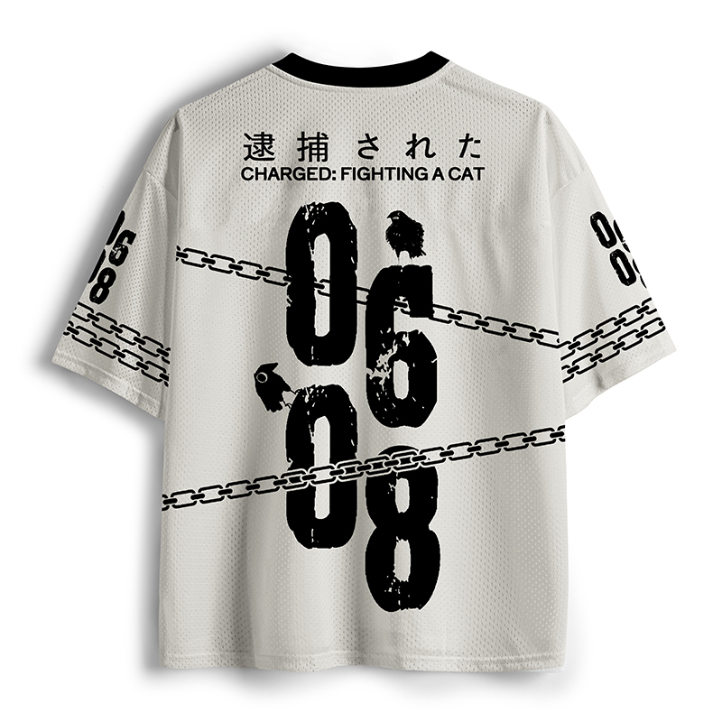 Tokyo-Tiger Do Not Mess With This Crow Mesh Jersey