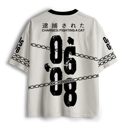Tokyo-Tiger Do Not Mess With This Crow Mesh Jersey