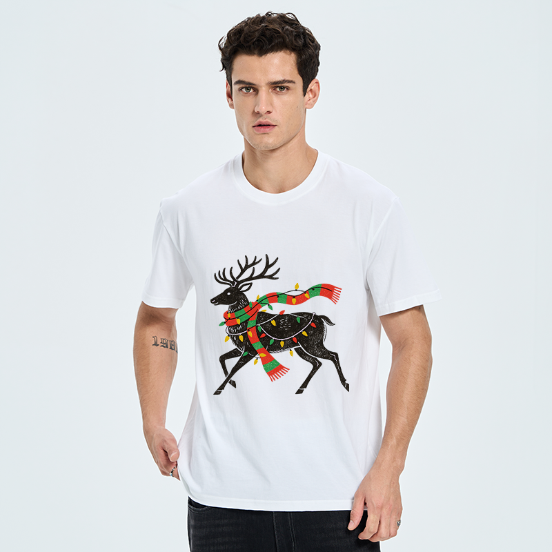 Tokyo-Tiger Christmas Light Reindeer Classic T-Shirt