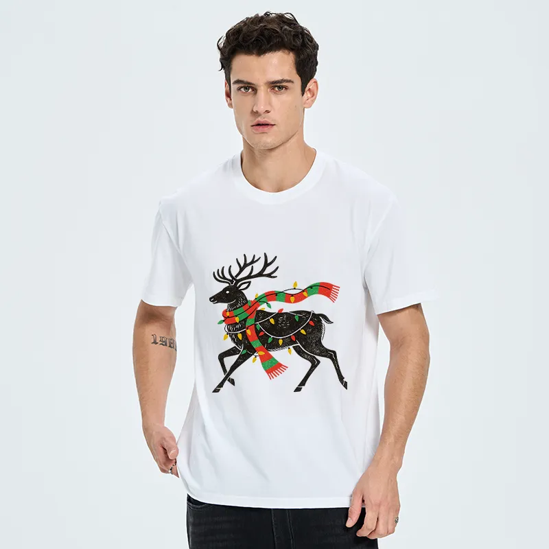 Tokyo-Tiger Christmas Light Reindeer Classic T-Shirt