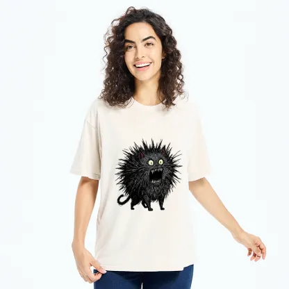 Tokyo-Tiger Feral Cat Having A Total Meltdown Washed T-Shirt
