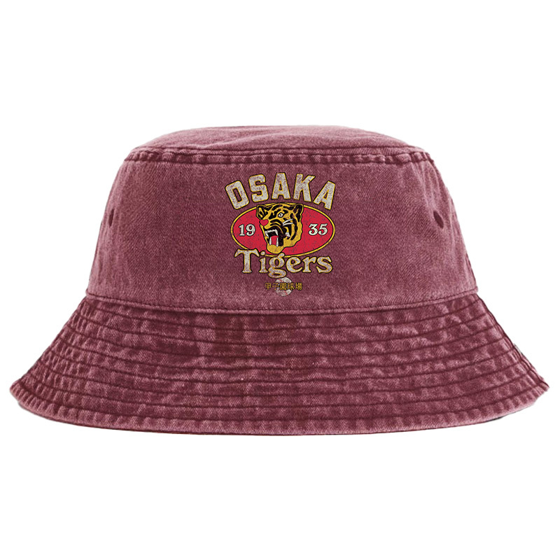 Tokyo-Tiger Osaka Tigers 1935 Washed Bucket Hat