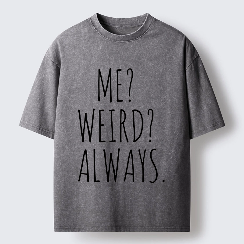 Tokyo‑Tiger Funny Weird Vibe Washed T‑Shirt