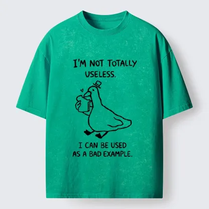 Tokyo-Tiger Funny Duck Meme Washed T-Shirt