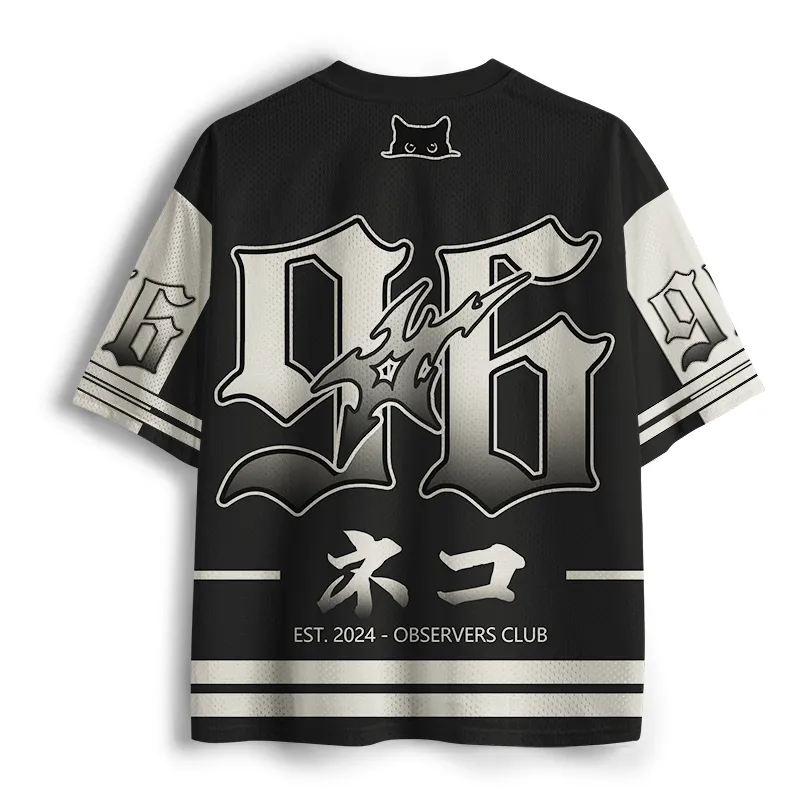 Tokyo-Tiger A Cat That Spies Mesh Jersey