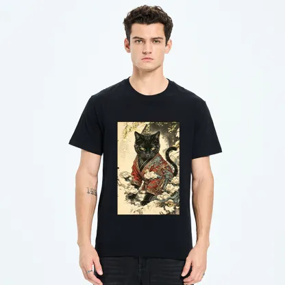 Tokyo-Tiger Traditional Robe Cat Art Classic T-Shirt