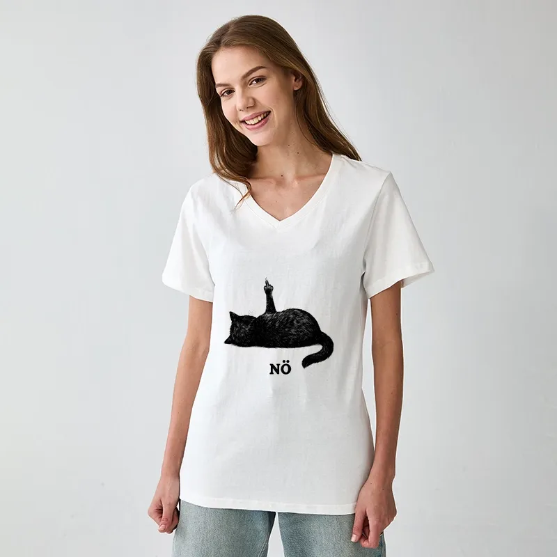 Tokyo-Tiger Cat Refused V-Neck Classic T-Shirt