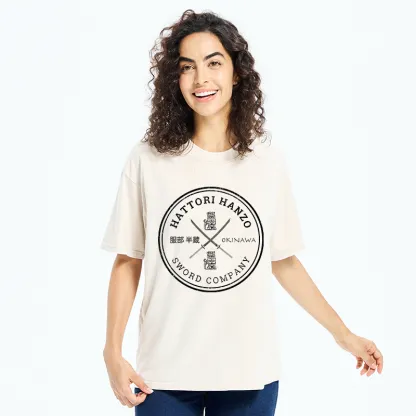 Tokyo-Tiger Hattori Hanzo Sword Company Washed T-Shirt