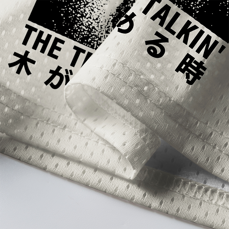 Tokyo-Tiger Dark Woods Meme Mesh Jersey