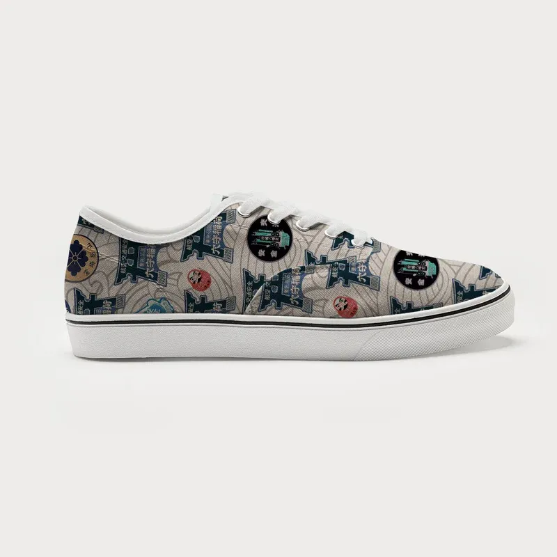 Tokyo-Tiger Traditional Japanese Amulets Canvas Shoes